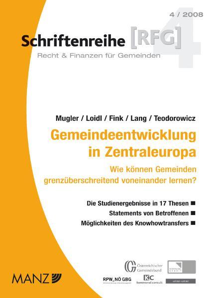 Cover-Bild Gemeindeentwicklung in Zentraleuropa