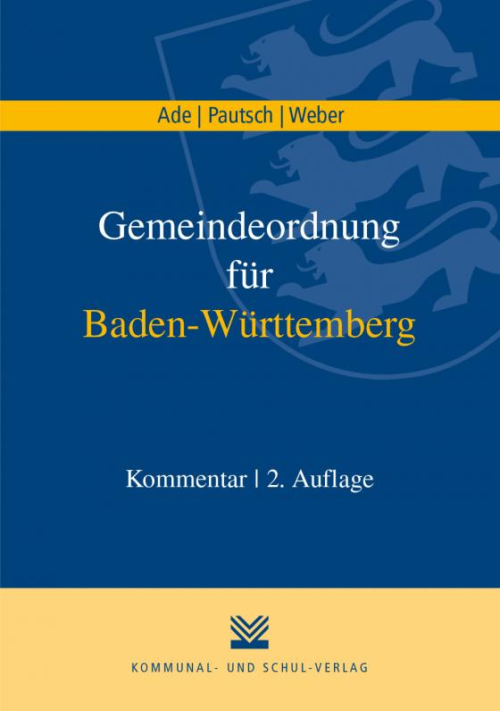 Cover-Bild Gemeindeordnung für Baden-Württemberg