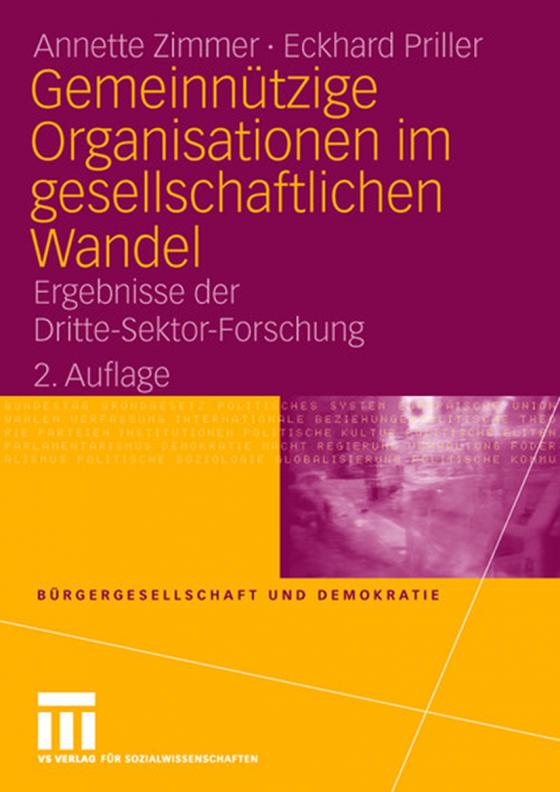 Cover-Bild Gemeinnützige Organisationen im gesellschaftlichen Wandel