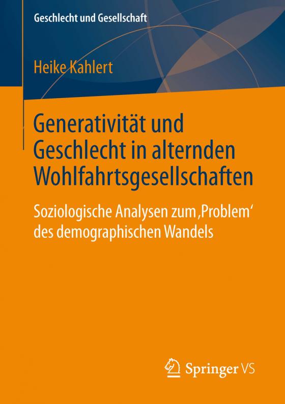Cover-Bild Generativität und Geschlecht in alternden Wohlfahrtsgesellschaften