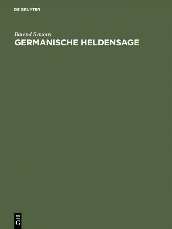 Cover-Bild Germanische Heldensage