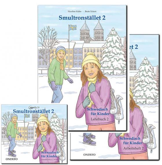 Cover-Bild Gesamtpaket Smultronstället 2 - Schwedisch für Kinder - Lehrbuch, Arbeitsheft und CD