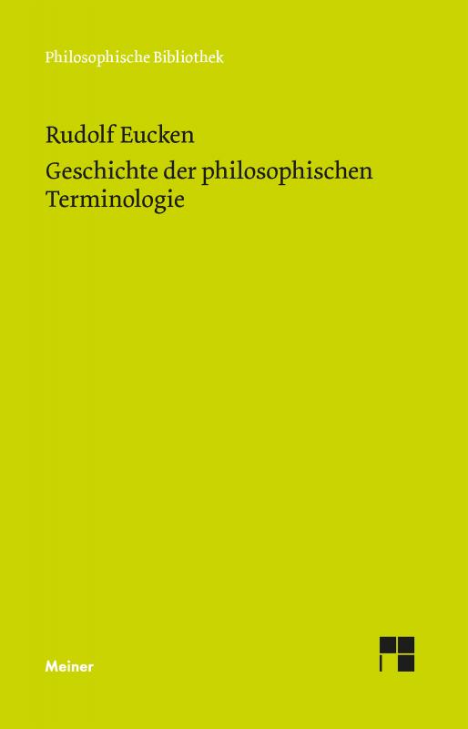Cover-Bild Geschichte der philosophischen Terminologie
