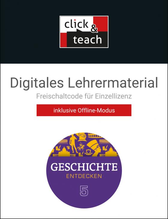 Cover-Bild Geschichte entdecken – Bayern / Geschichte entdecken Bayern click & teach 5 Box