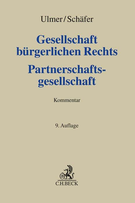 Cover-Bild Gesellschaft bürgerlichen Rechts und Partnerschaftsgesellschaft. GbR, PartG