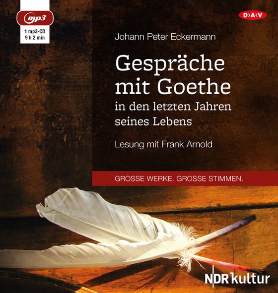 Cover-Bild Gespräche mit Goethe in den letzten Jahren seines Lebens