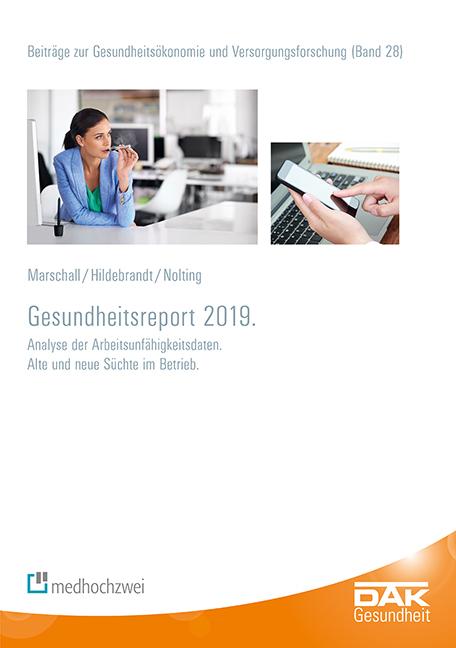 Cover-Bild Gesundheitsreport 2019