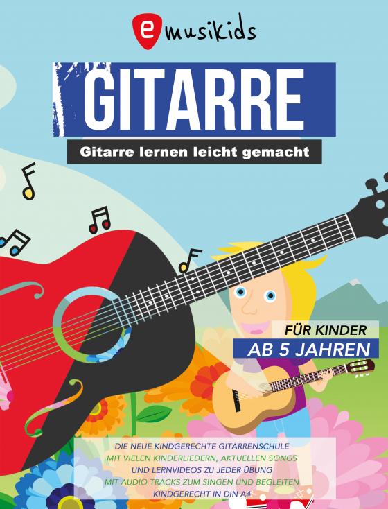 Cover-Bild Gitarre lernen leicht gemacht für Kinder ab 5 Jahren