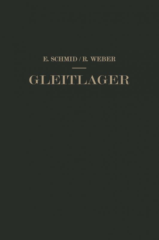 Cover-Bild Gleitlager