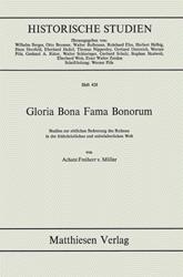 Cover-Bild Gloria Bona Fama Bonorum