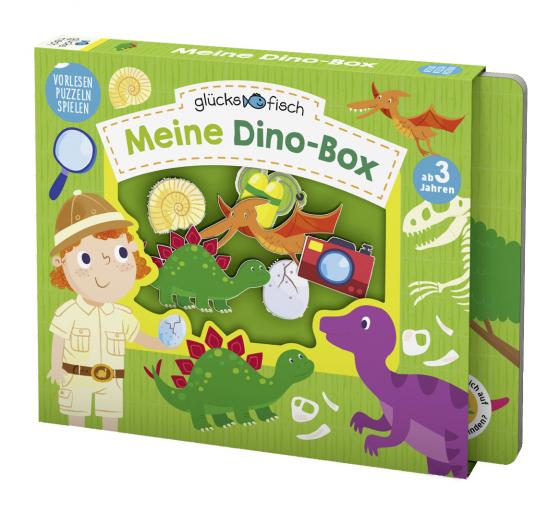 Cover-Bild Glücksfisch: Meine Dino-Box