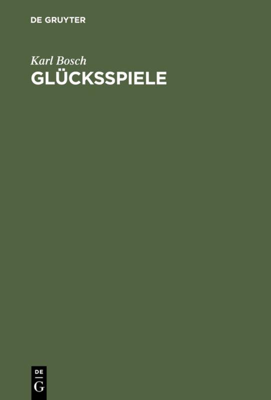 Cover-Bild Glücksspiele
