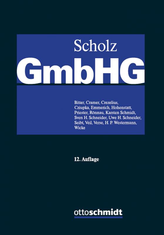Cover-Bild GmbH-Gesetz, Band II
