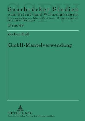 Cover-Bild GmbH-Mantelverwendung