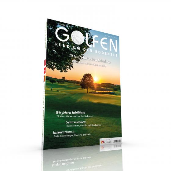 Cover-Bild Golfen rund um den Bodensee 2019