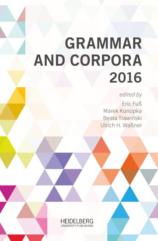 Cover-Bild Grammar and Corpora 2016