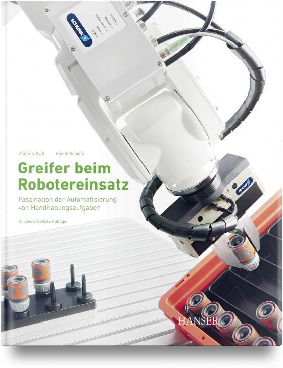 Cover-Bild Greifer beim Robotereinsatz