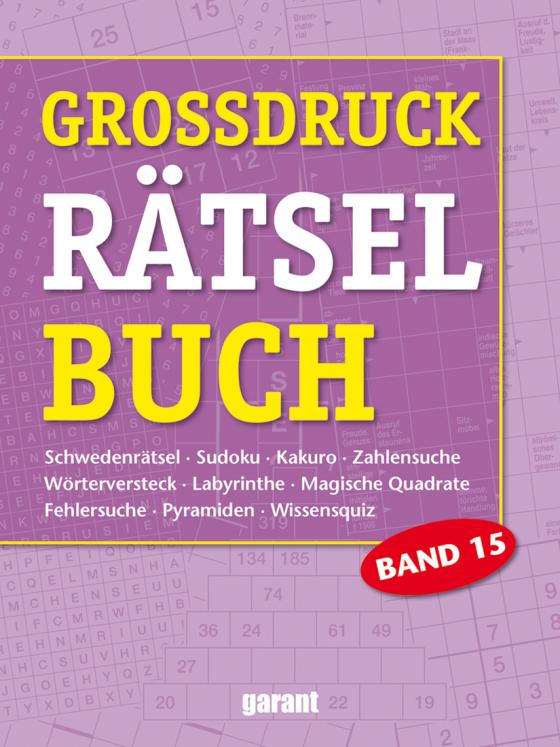Cover-Bild Grossdruck Rätselbuch Band 15