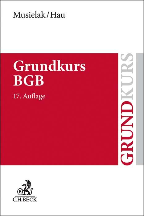 Cover-Bild Grundkurs BGB