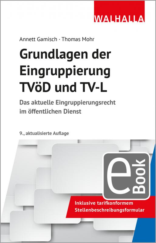 Cover-Bild Grundlagen der Eingruppierung TVöD und TV-L