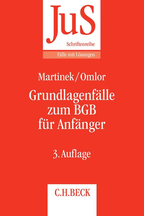 Cover-Bild Grundlagenfälle zum BGB für Anfänger