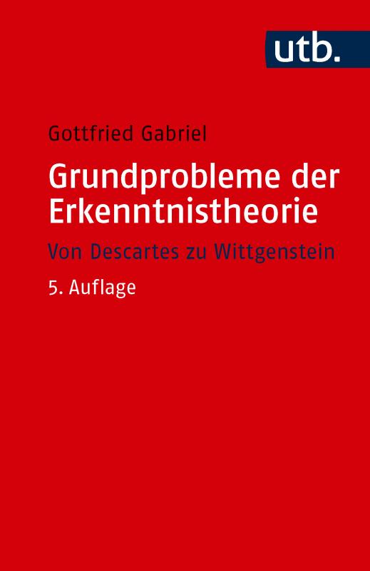 Cover-Bild Grundprobleme der Erkenntnistheorie