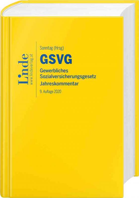 Cover-Bild GSVG | Gewerbliches Sozialversicherungsgesetz 2020