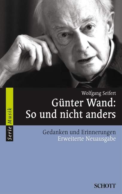 Cover-Bild Günter Wand: So und nicht anders