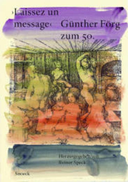 Cover-Bild Günther Förg: Laissez un message
