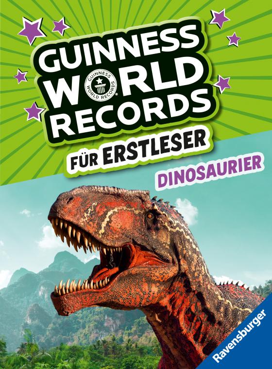 Cover-Bild Guinness World Records für Erstleser - Dinosaurier (Rekordebuch zum Lesenlernen)