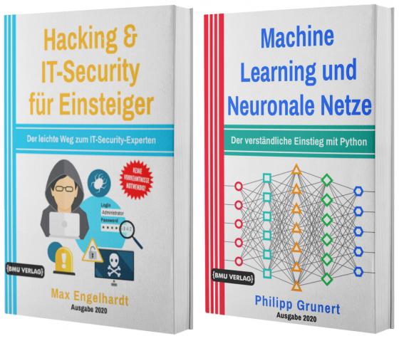 Cover-Bild Hacking & IT-Security für Einsteiger + Machine Learning und Neuronale Netze (Hardcover)