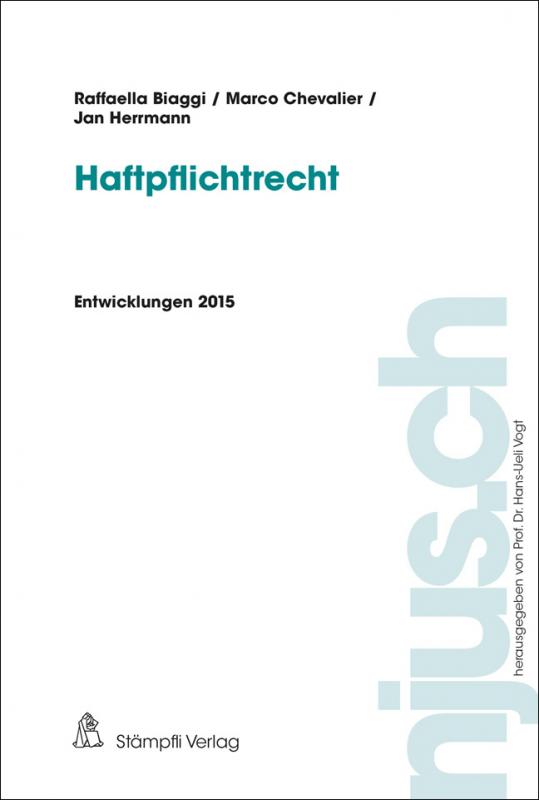 Cover-Bild Haftpflichtrecht