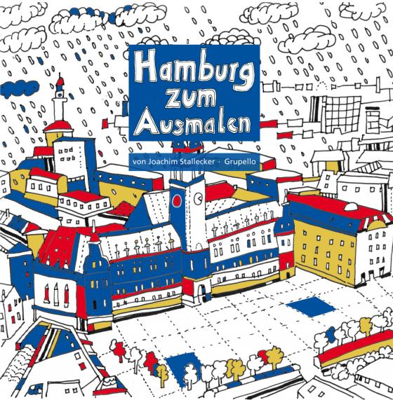 Cover-Bild Hamburg zum Ausmalen