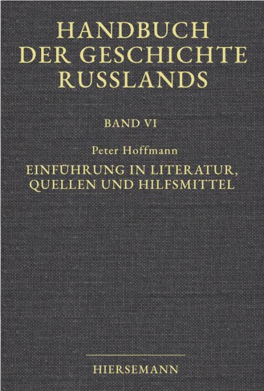 Cover-Bild Handbuch der Geschichte Russlands