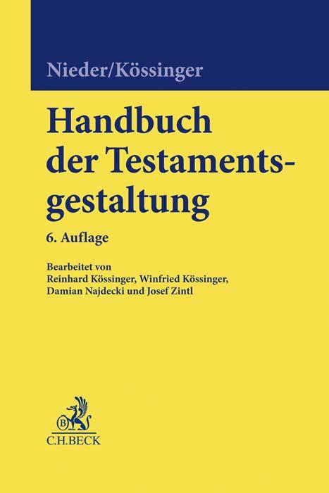 Cover-Bild Handbuch der Testamentsgestaltung
