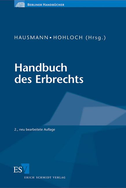 Cover-Bild Handbuch des Erbrechts