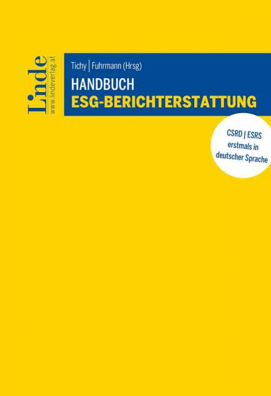 Cover-Bild Handbuch ESG-Berichterstattung