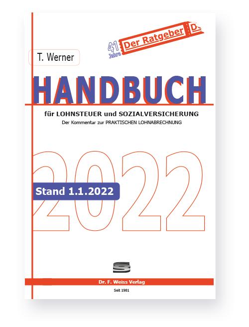 Cover-Bild Handbuch für Lohnsteuer und Sozialversicherung 2022