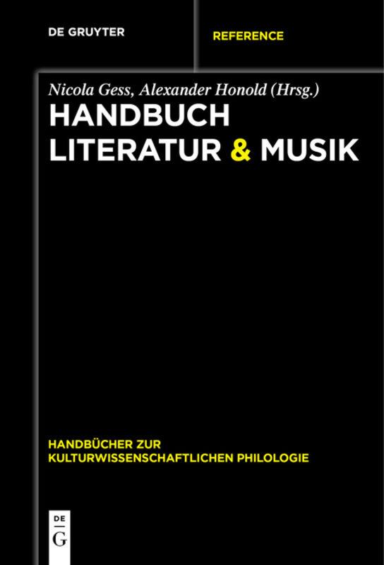 Cover-Bild Handbuch Literatur & Musik