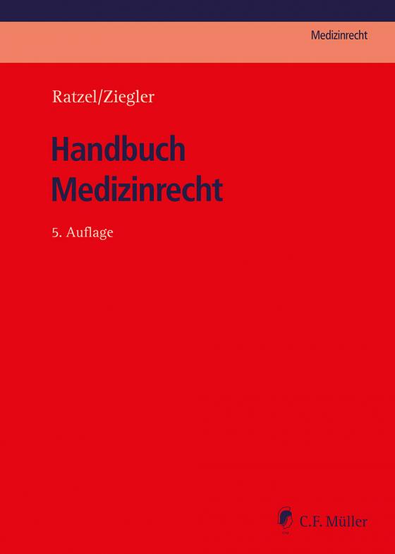 Cover-Bild Handbuch Medizinrecht