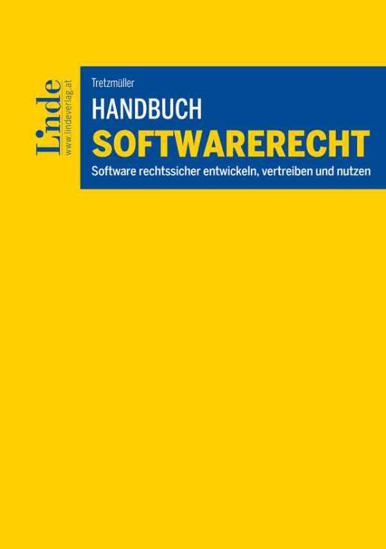 Cover-Bild Handbuch Softwarerecht