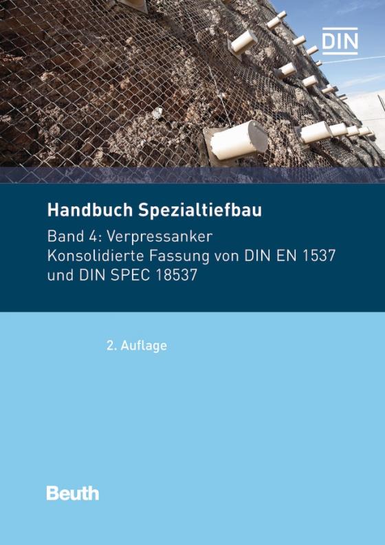 Cover-Bild Handbuch Spezialtiefbau