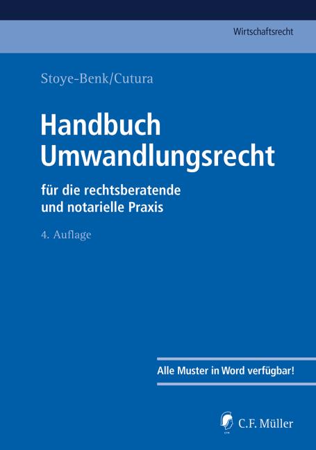 Cover-Bild Handbuch Umwandlungsrecht