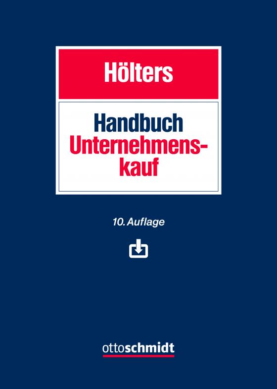 Cover-Bild Handbuch Unternehmenskauf