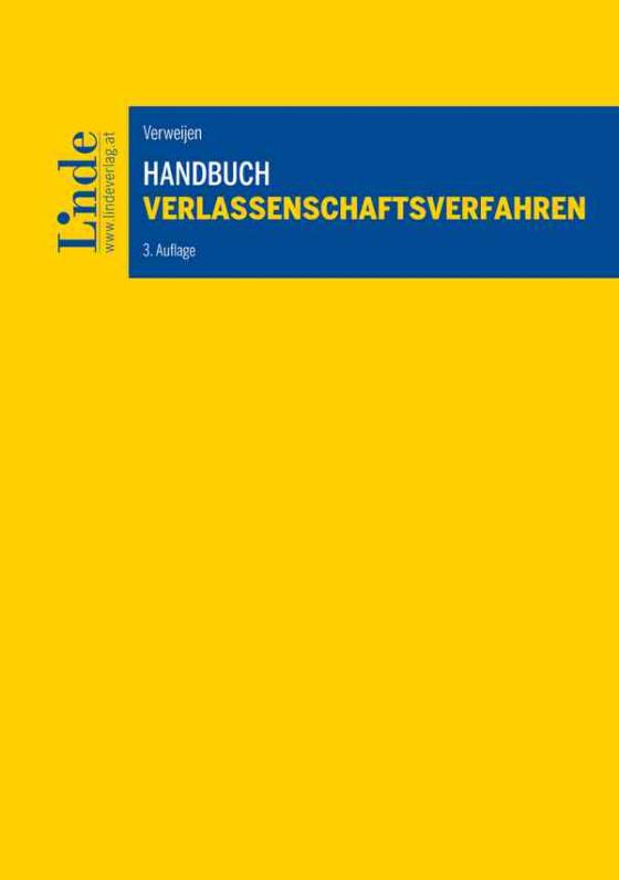 Cover-Bild Handbuch Verlassenschaftsverfahren
