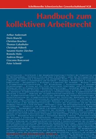 Cover-Bild Handbuch zum kollektiven Arbeitsrecht
