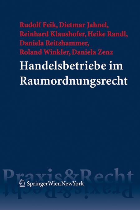 Cover-Bild Handelsbetriebe im Raumordnungsrecht