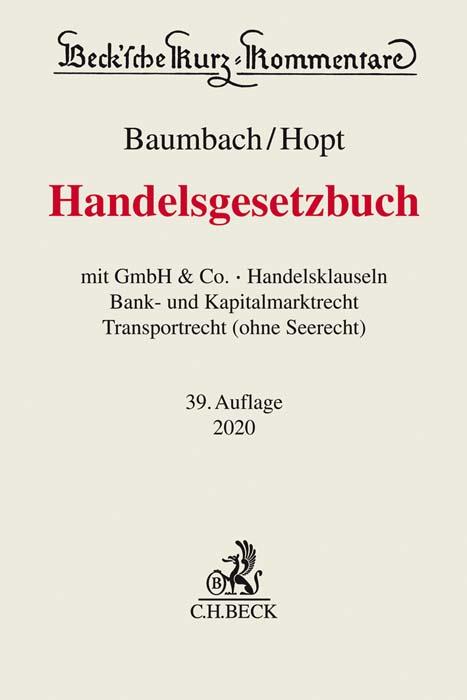 Cover-Bild Handelsgesetzbuch