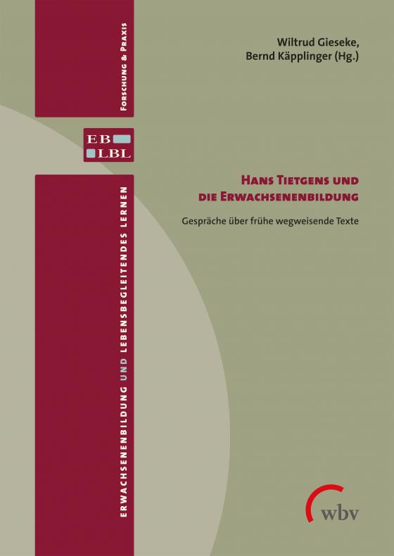 Cover-Bild Hans Tietgens und die Erwachsenenbildung