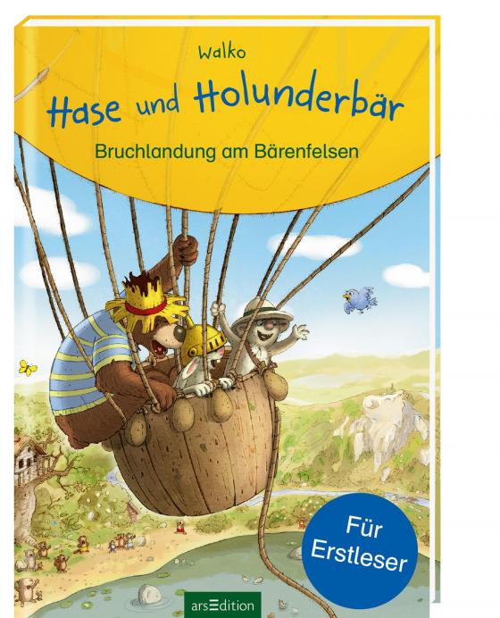 Cover-Bild Hase und Holunderbär - Bruchlandung am Bärenfelsen